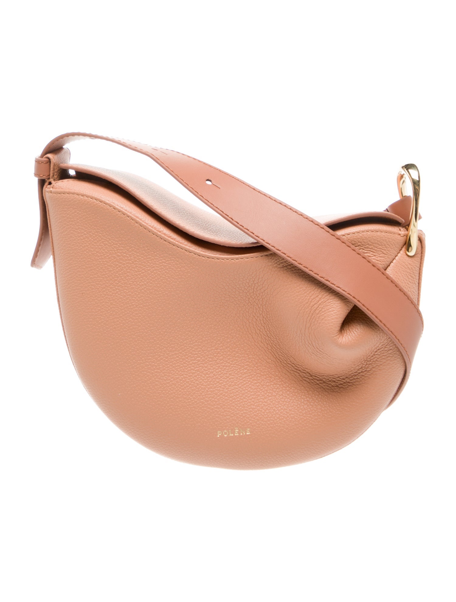 Polène Leather Crossbody Bag