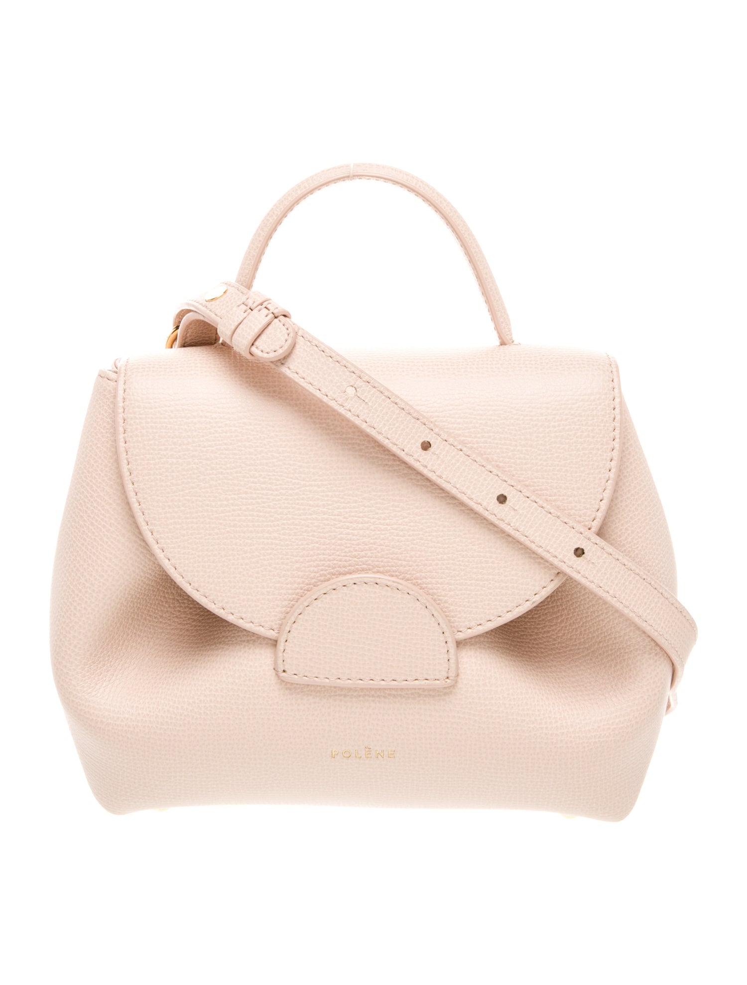 Polène Leather Shoulder Bag