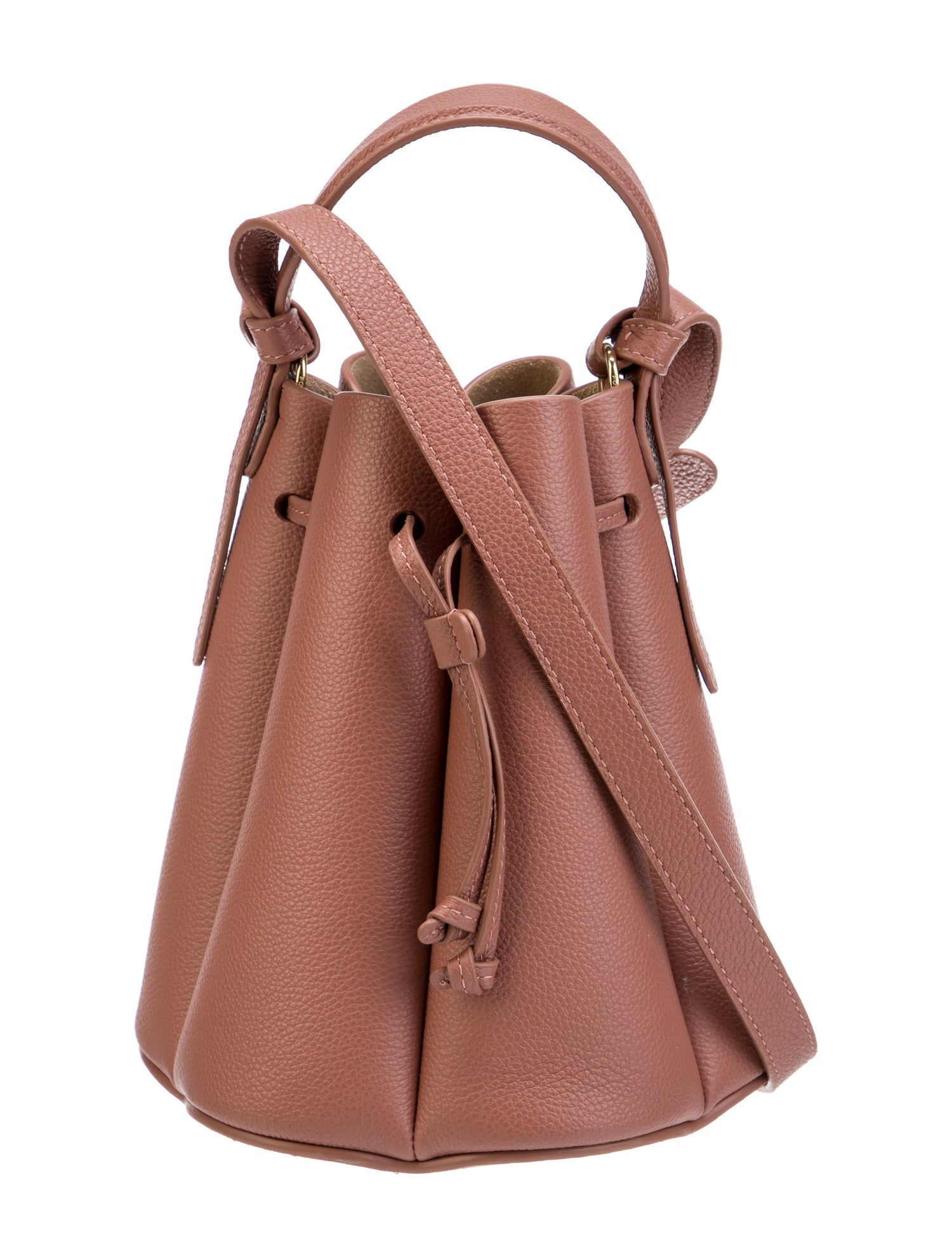 Polène Leather Bucket Bag