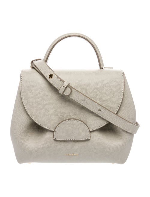Polène Leather Top Handle Bag