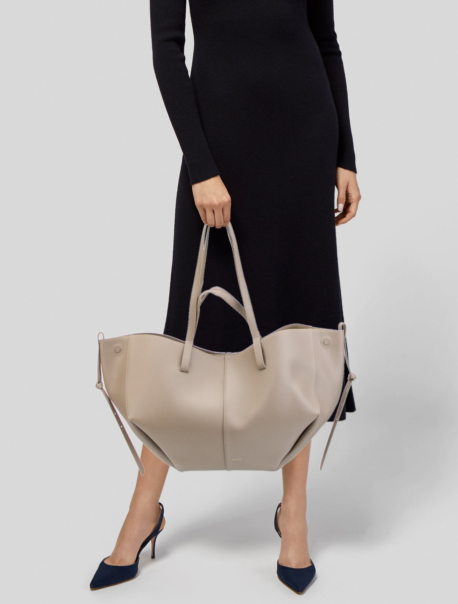 Polène Leather Tote