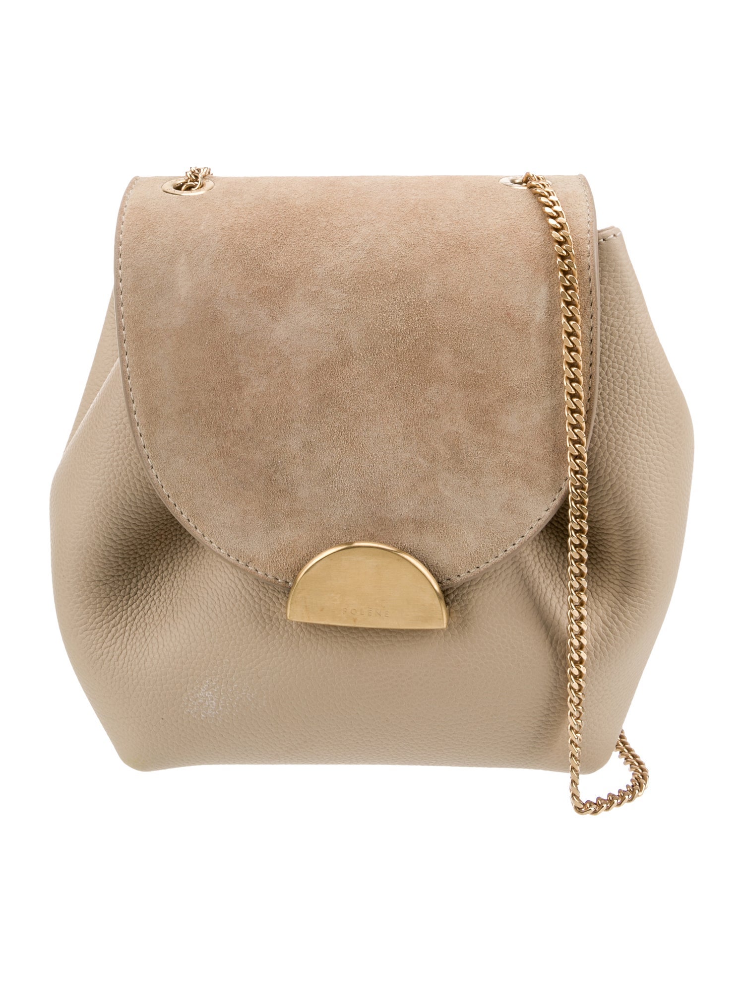 Polène Leather Crossbody Bag