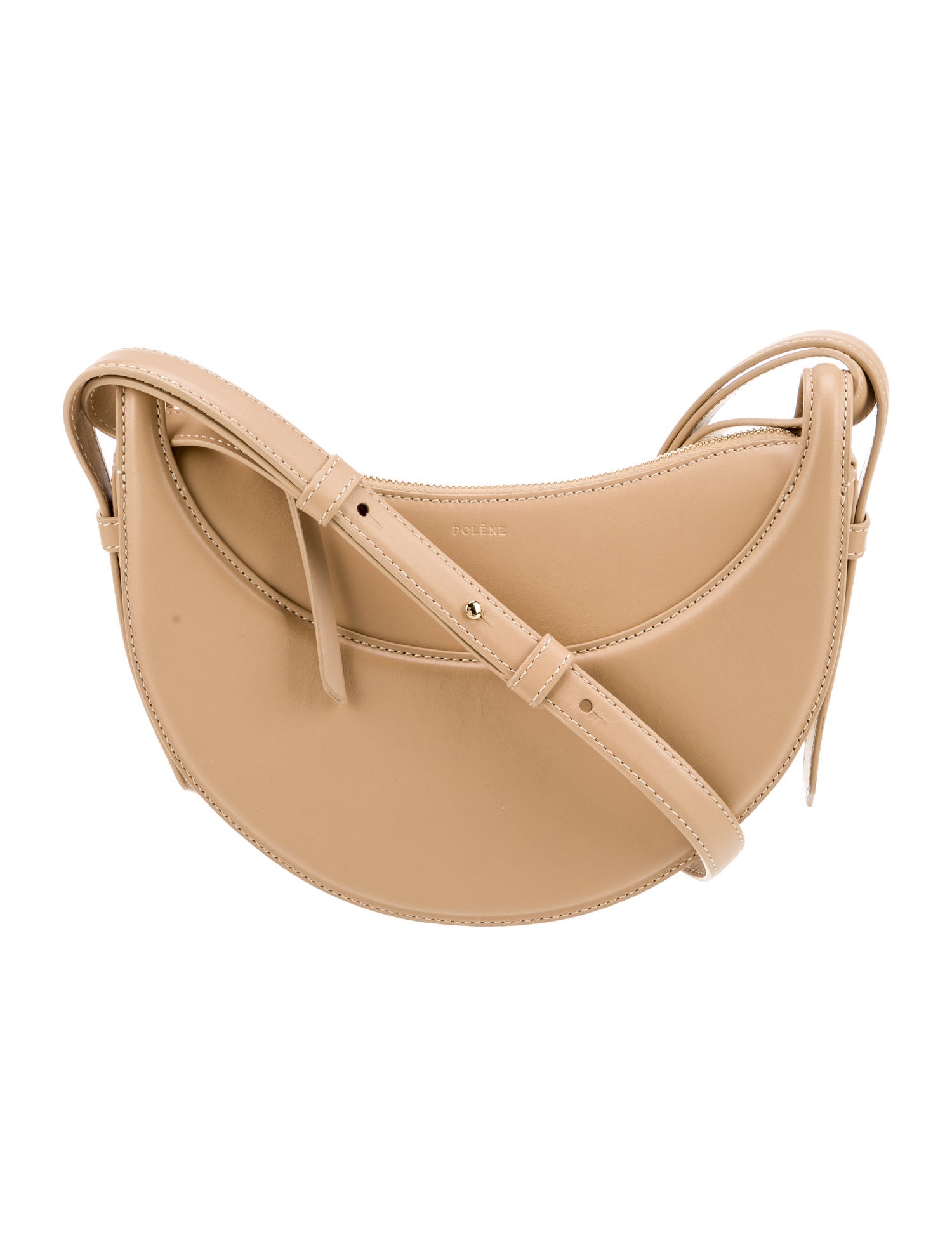 Polène Leather Crossbody Bag