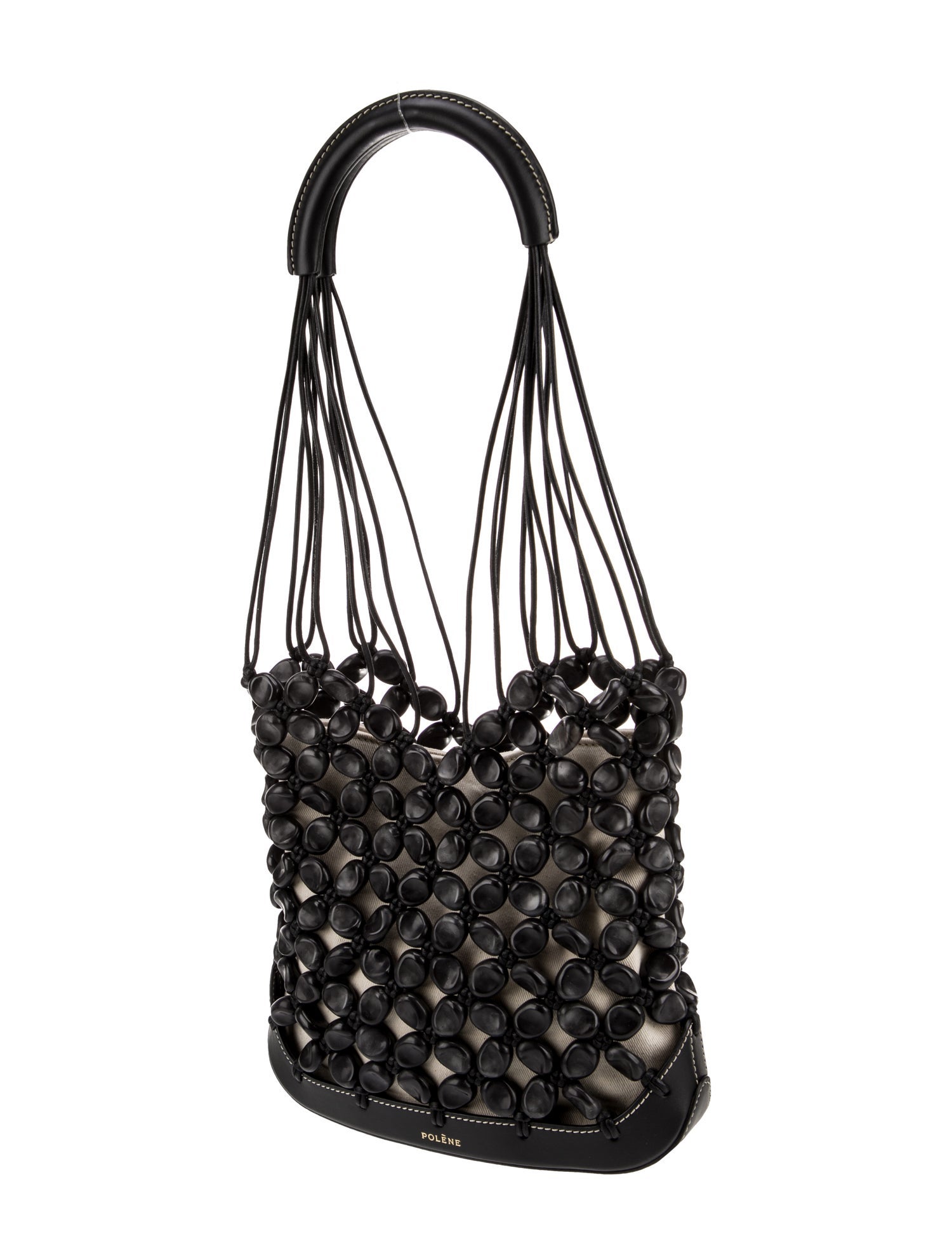 Polène Leather Shoulder Bag