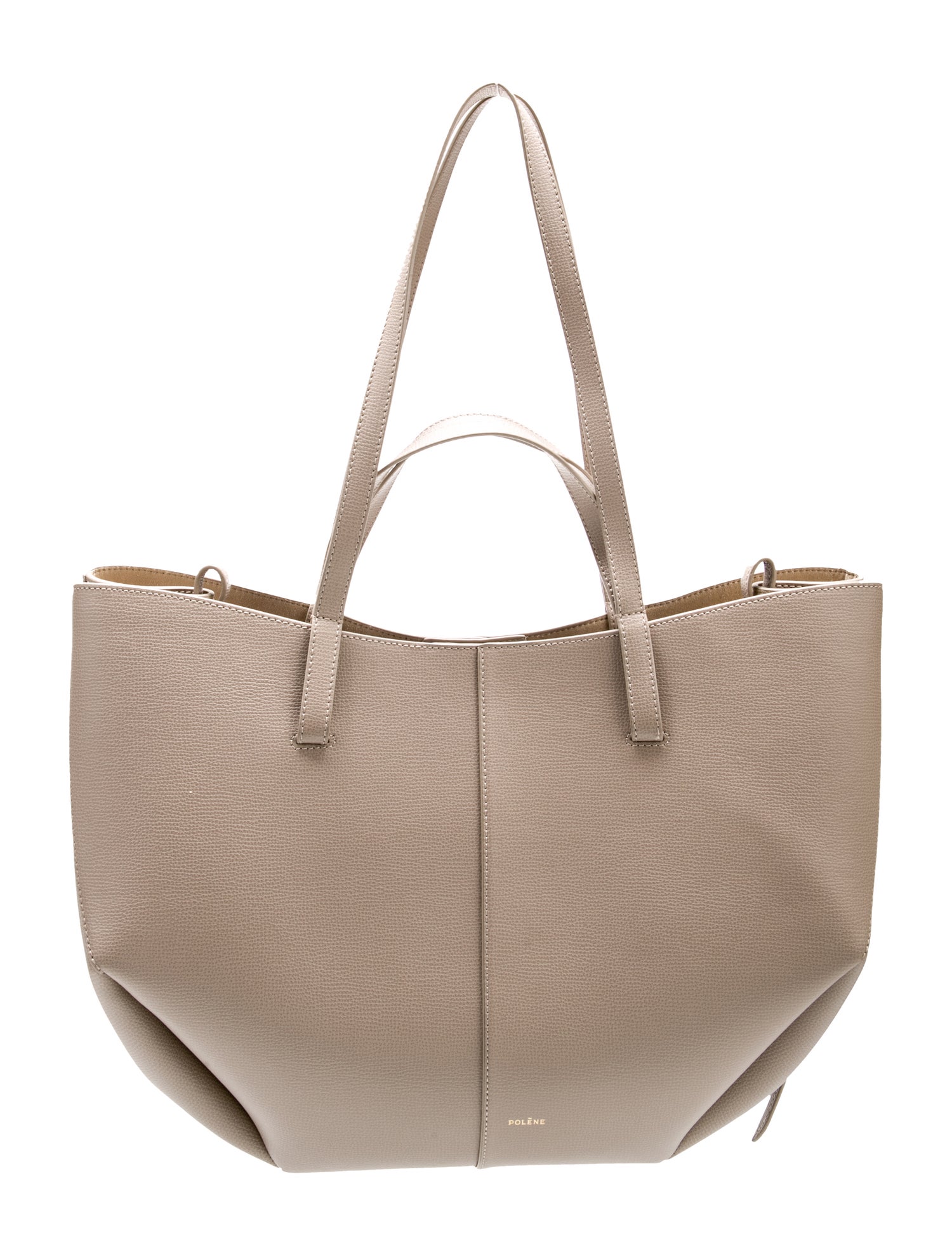 Polène Leather Tote