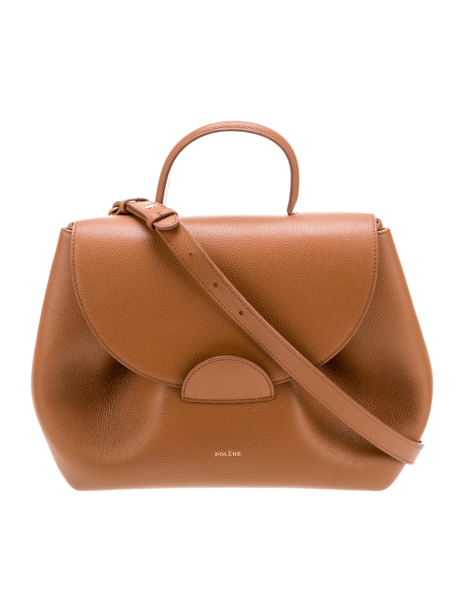 Polène Leather Shoulder Bag
