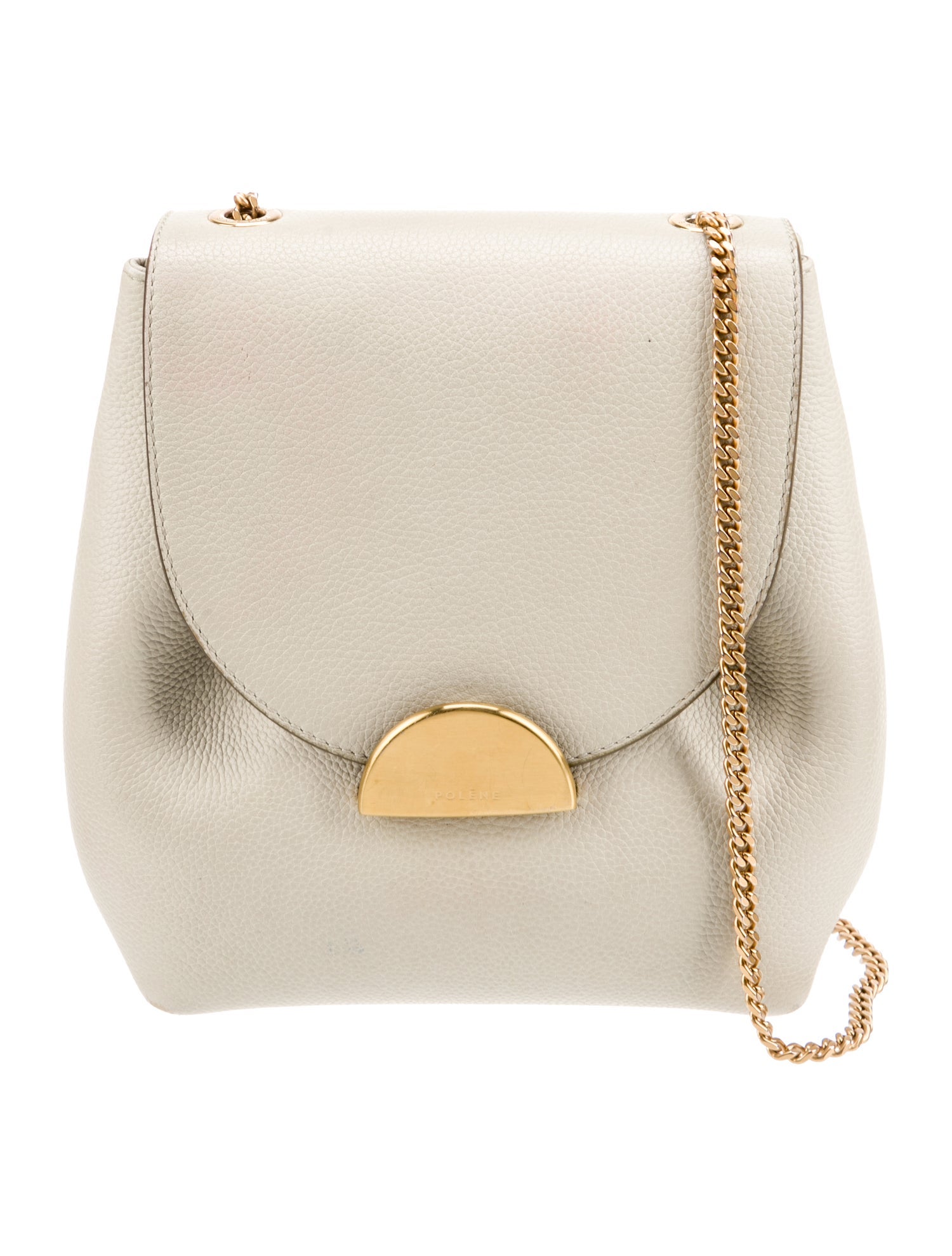 Polène Leather Crossbody Bag