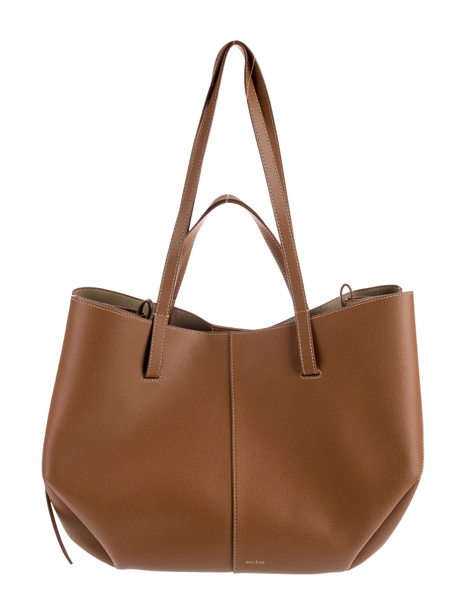 Polène Leather Tote