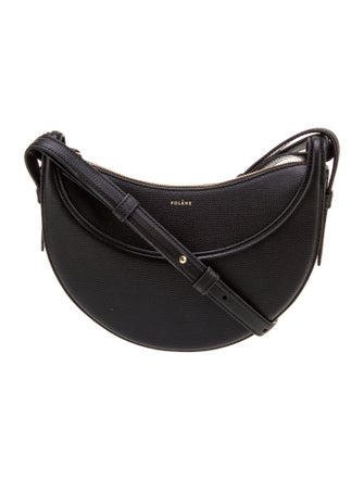 Polène Leather Messenger Bag