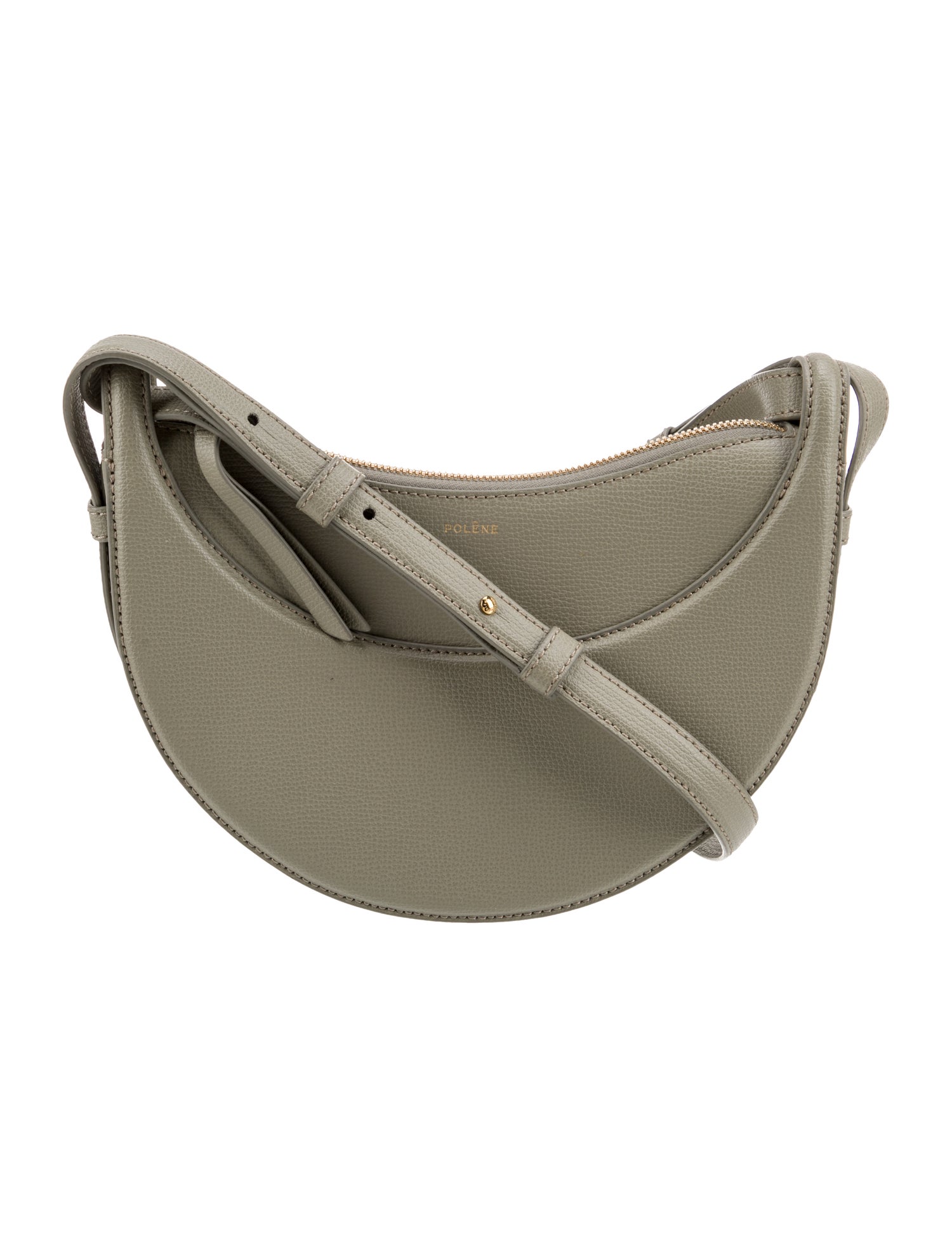 Polène Leather Crossbody Bag