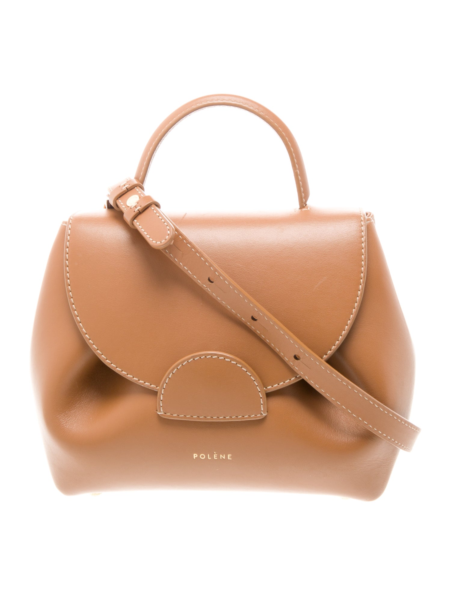 Polène Leather Top Handle Bag w/ Tags
