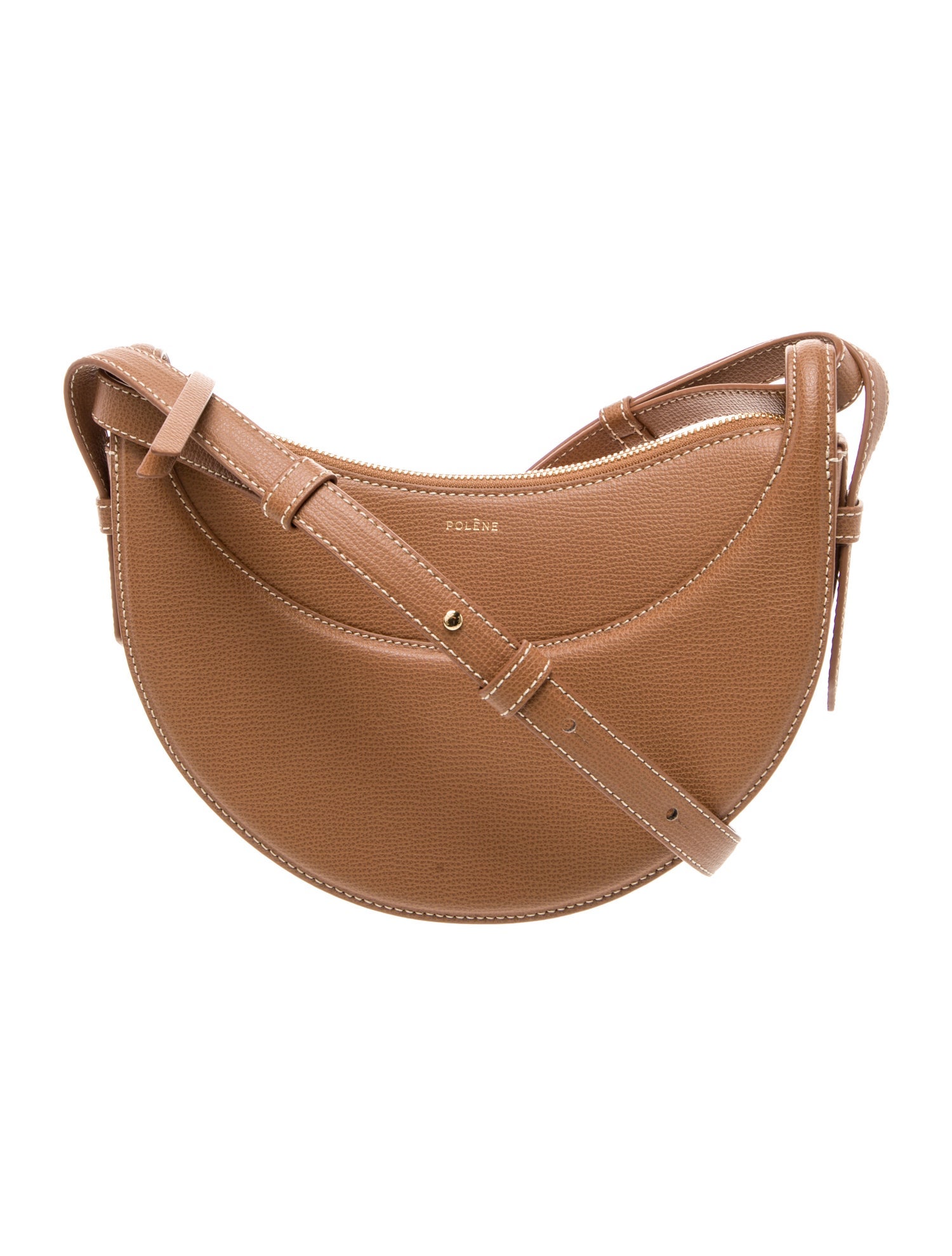 Polène Leather Shoulder Bag