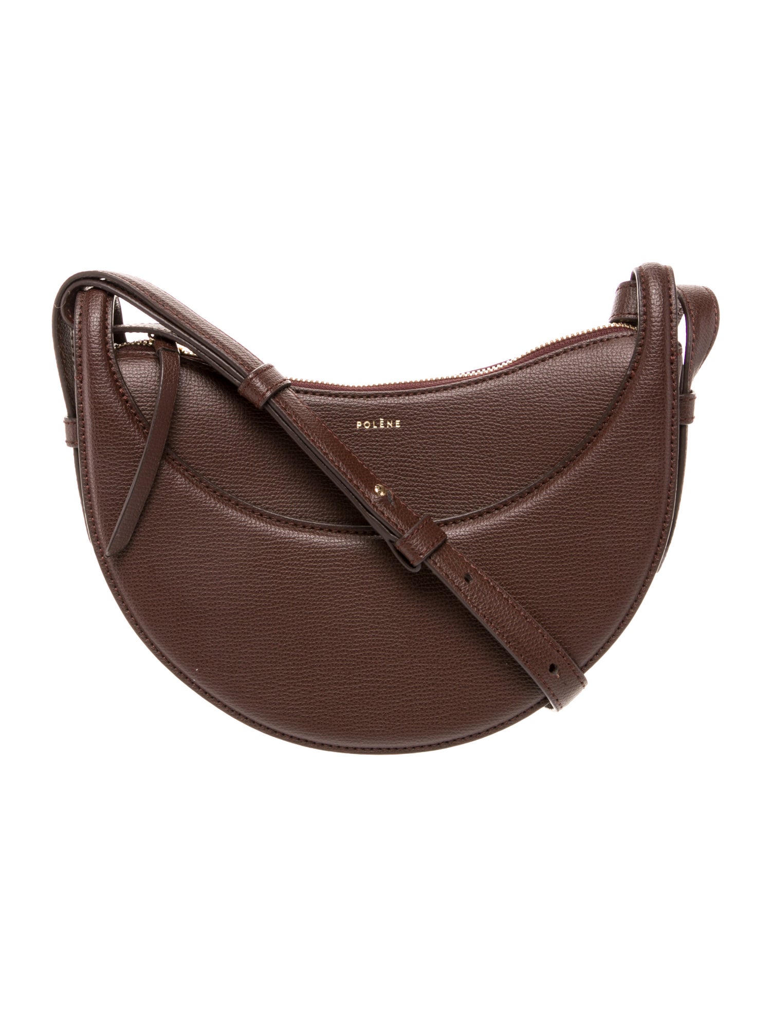 Polène Leather Shoulder Bag