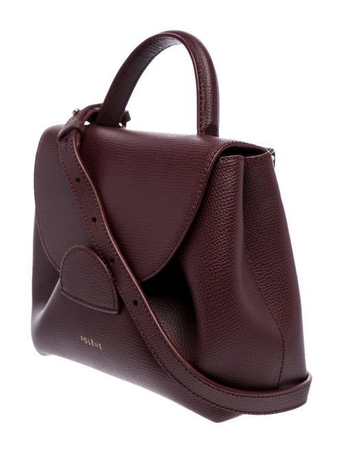 Polène Leather Top Handle Bag
