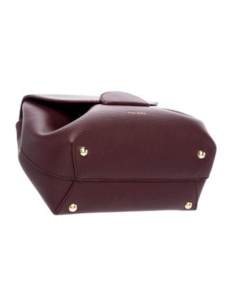 Polène Leather Top Handle Bag
