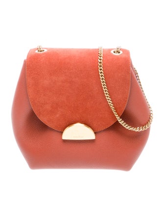 Polène Leather Crossbody Bag