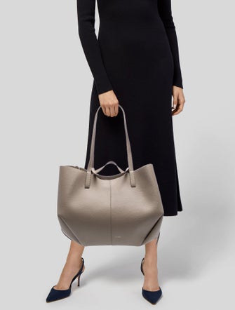 Polène Leather Shoulder Bag