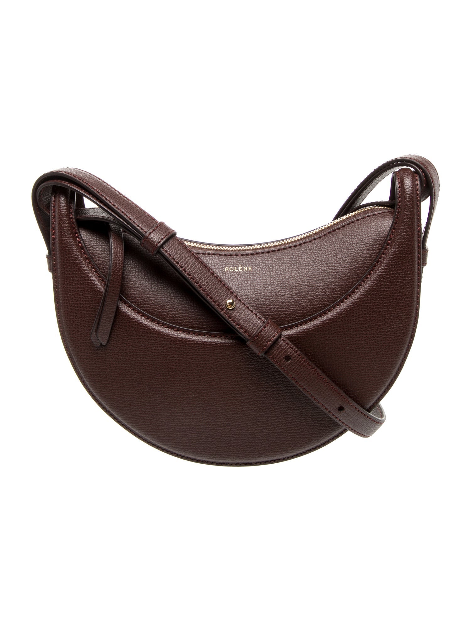 Polène Leather Crossbody Bag