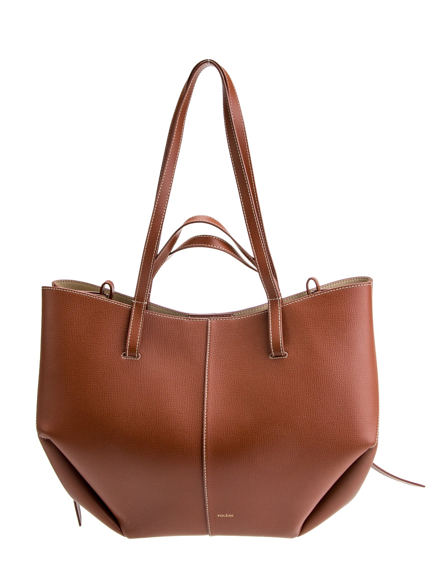 Polène Leather Top Handle Bag w/ Tags