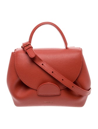 Polène Leather Crossbody Bag Nano