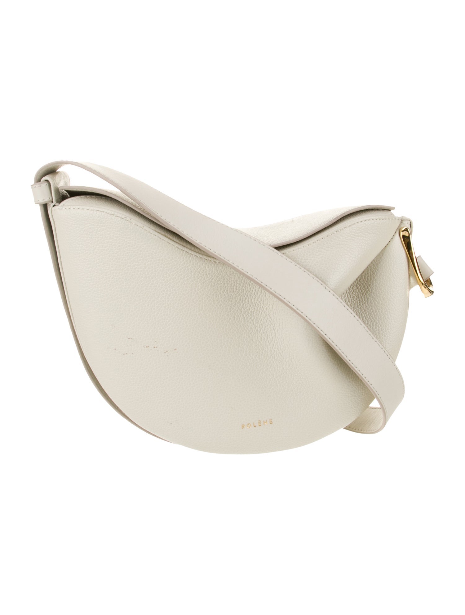 Polène Leather Crossbody Bag