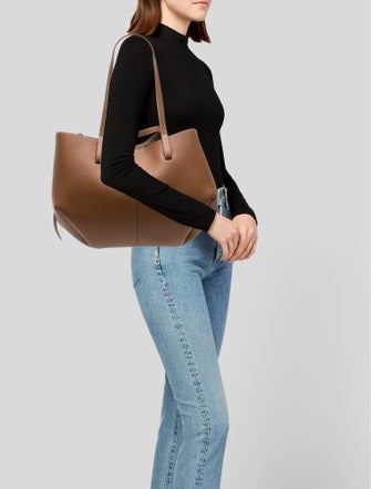 Polène Leather Tote