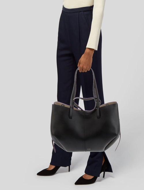 Polène Leather Tote