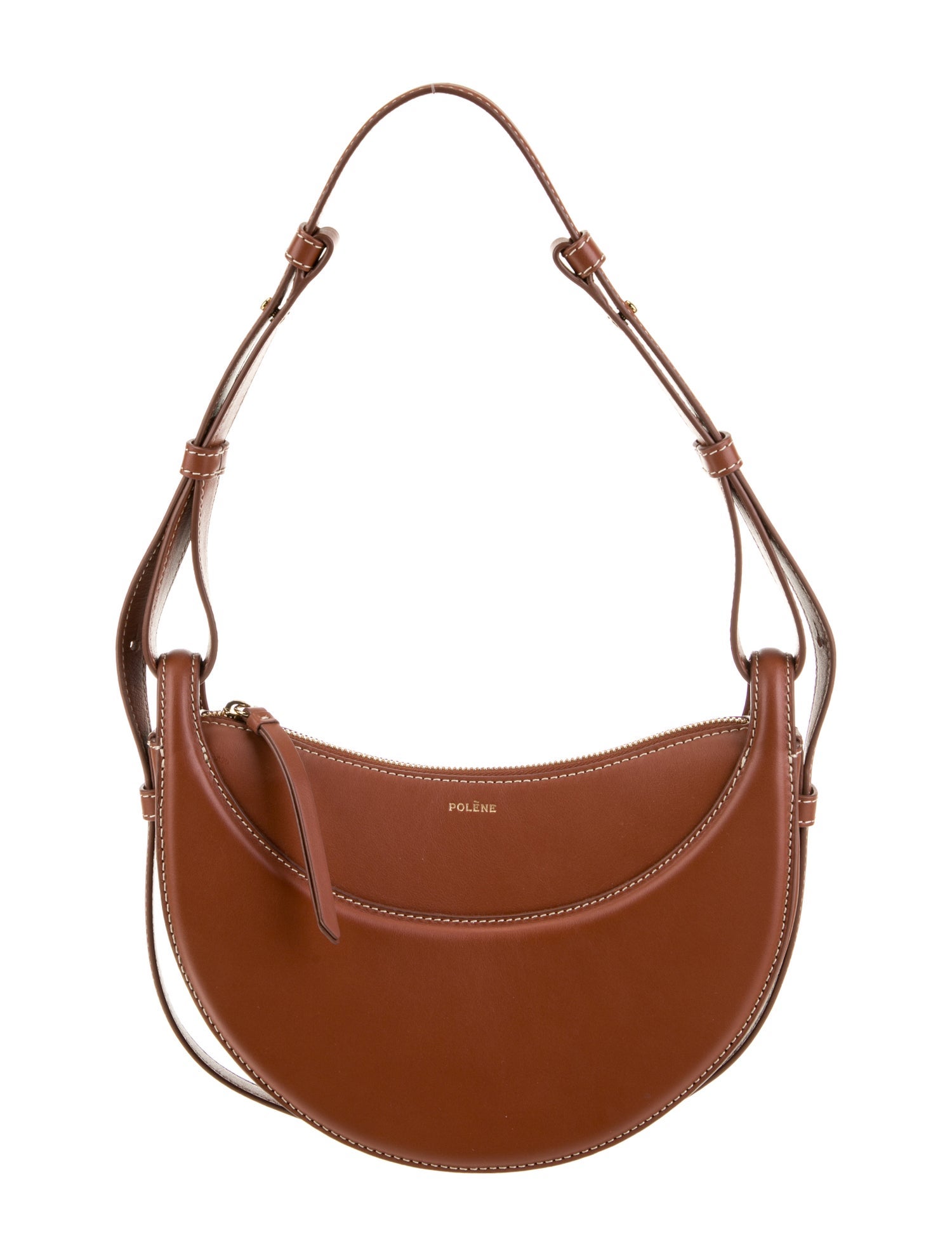 Polène Leather Shoulder Bag