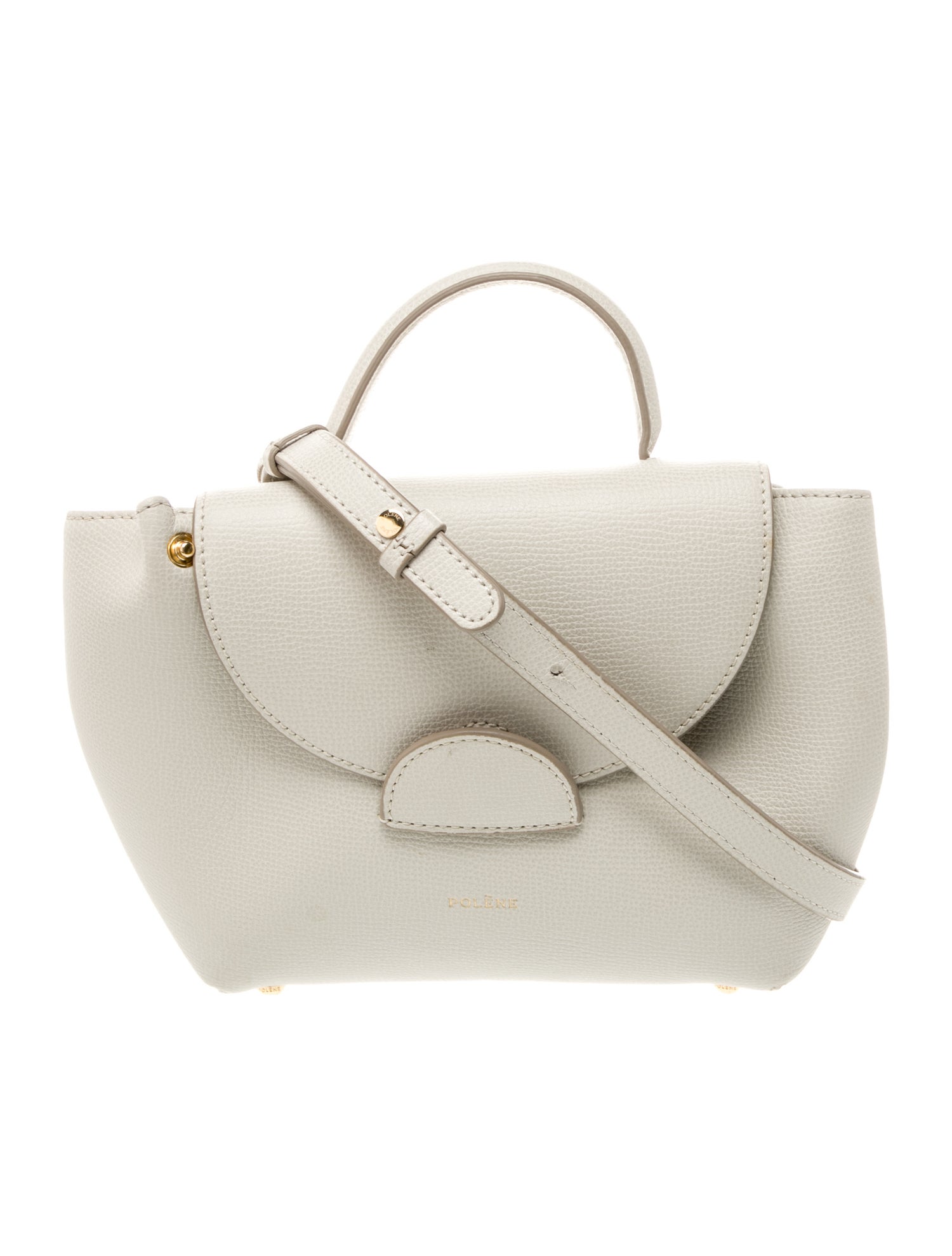 Polène Leather Shoulder Bag