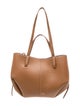 Polène Leather Top Handle Bag