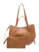 Polène Leather Top Handle Bag
