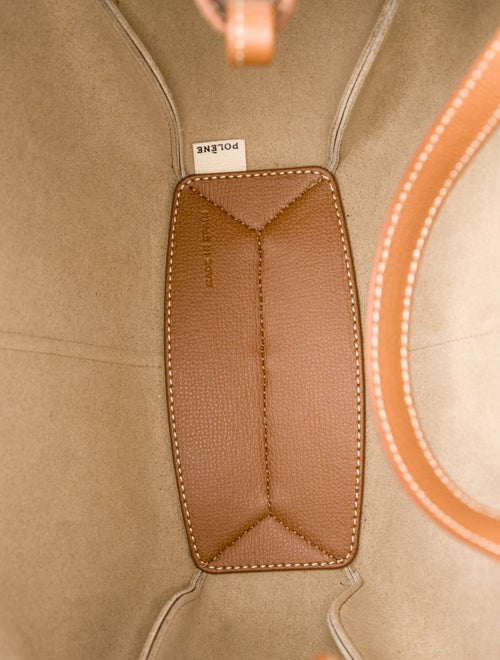 Polène Leather Top Handle Bag