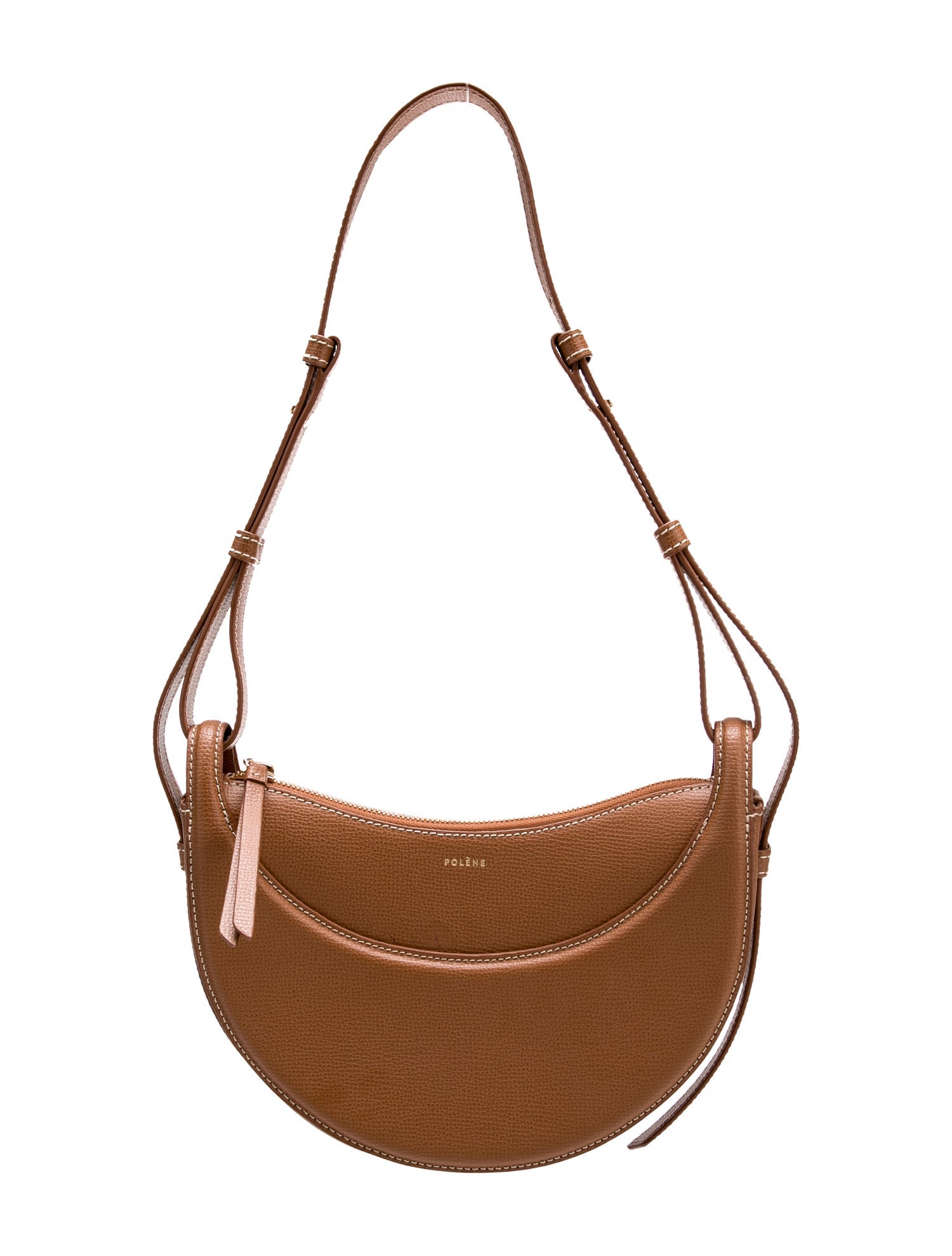 Polène Leather Shoulder Bag