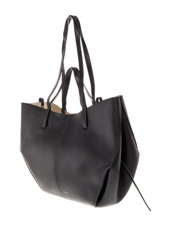 Polène Leather Top Handle Bag