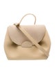 Polène Leather Top Handle Bag