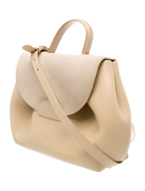 Polène Leather Top Handle Bag