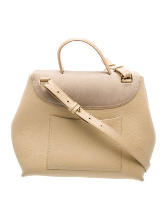 Polène Leather Top Handle Bag