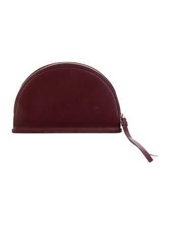 Polène Leather Wristlet