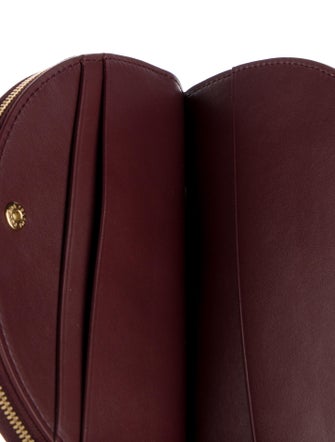 Polène Leather Wristlet