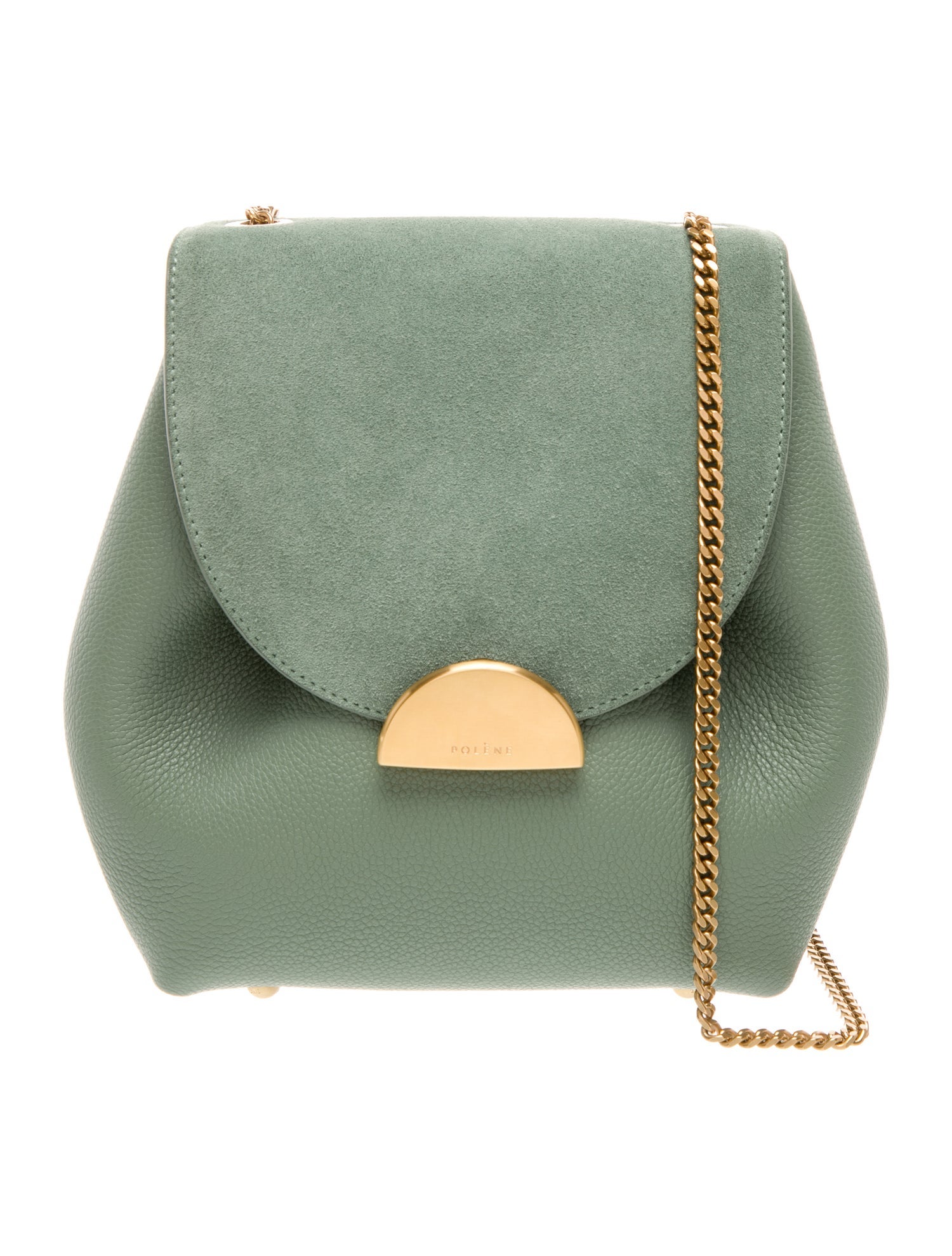 Polène Leather Crossbody Bag