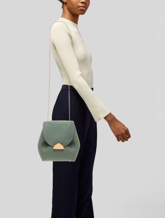 Polène Leather Crossbody Bag