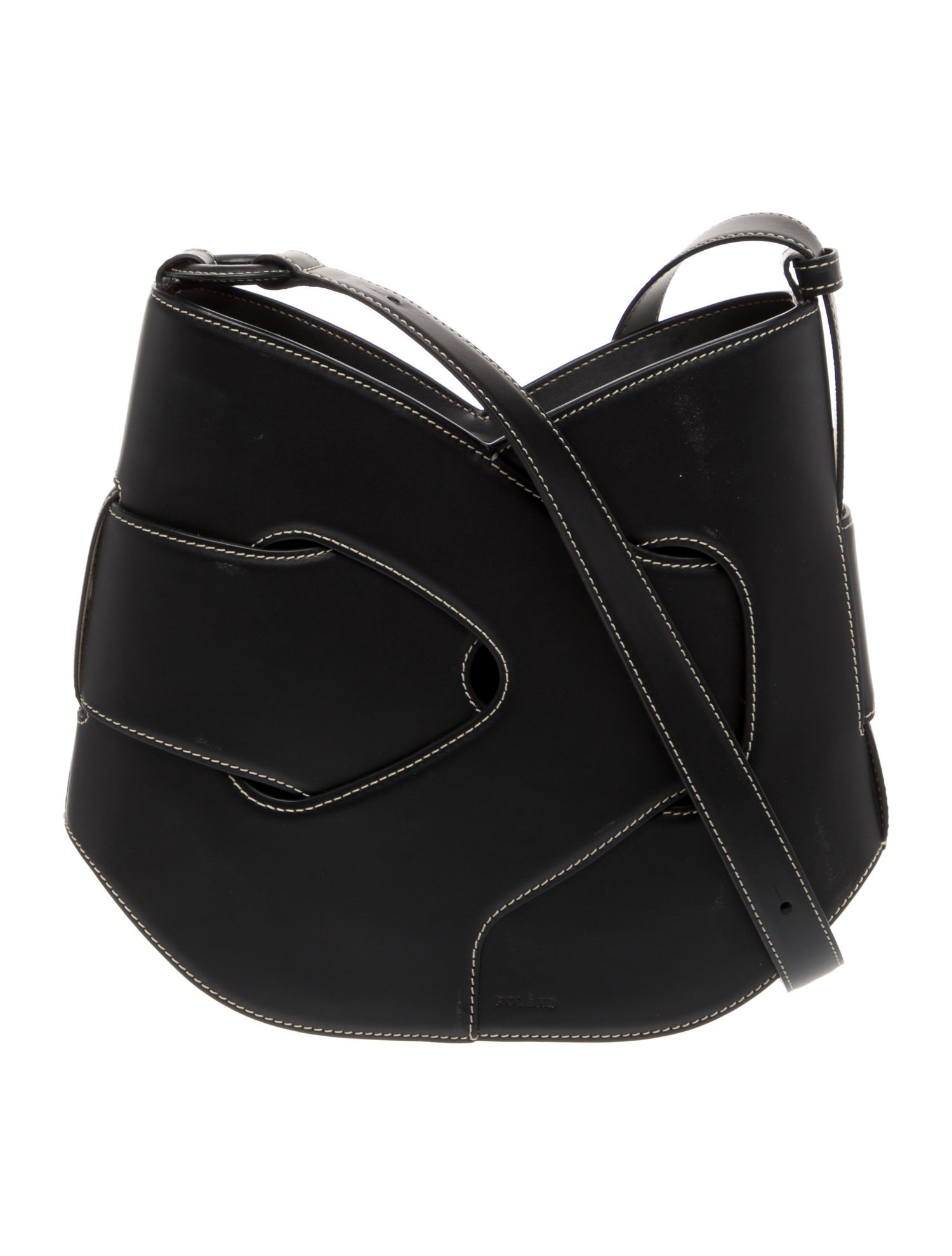 Polène Leather Nodde Hobo