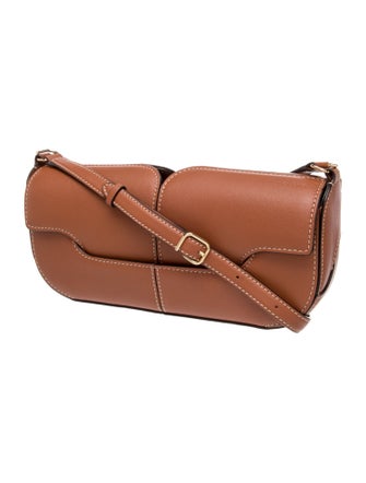Polène Leather Shoulder Bag