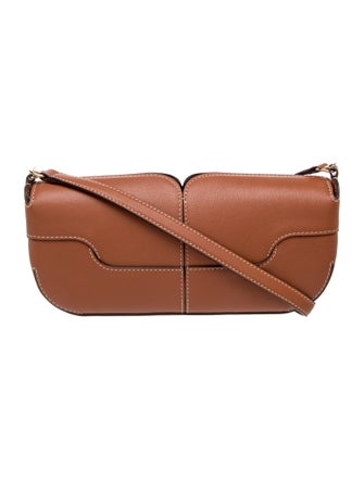 Polène Leather Shoulder Bag