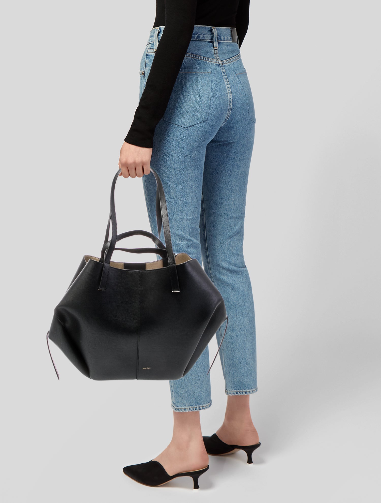 Polène Leather Backpack