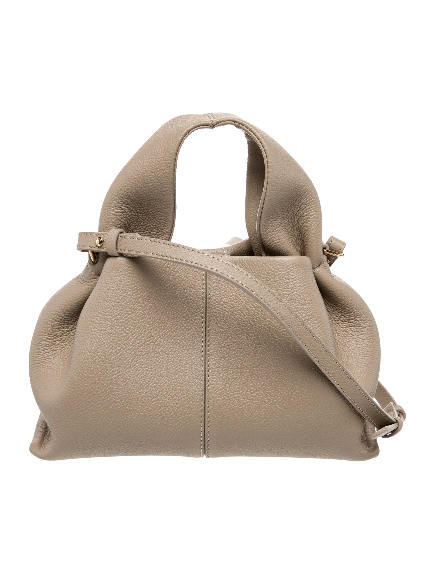 Polène Leather Crossbody Bag