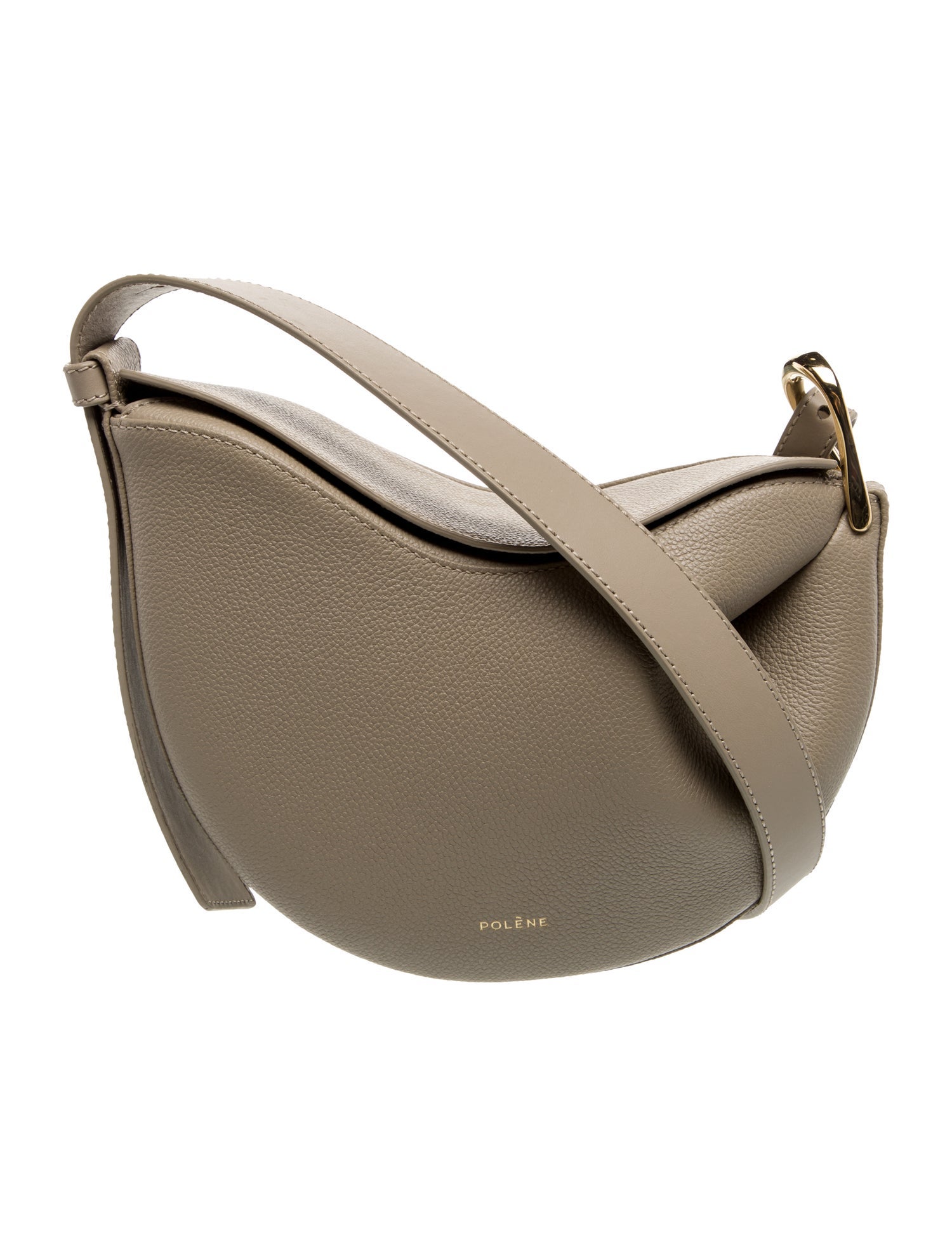 Polène Leather Crossbody Bag