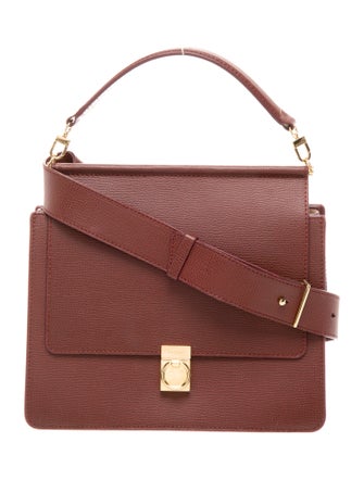 Polène Leather Crossbody Bag