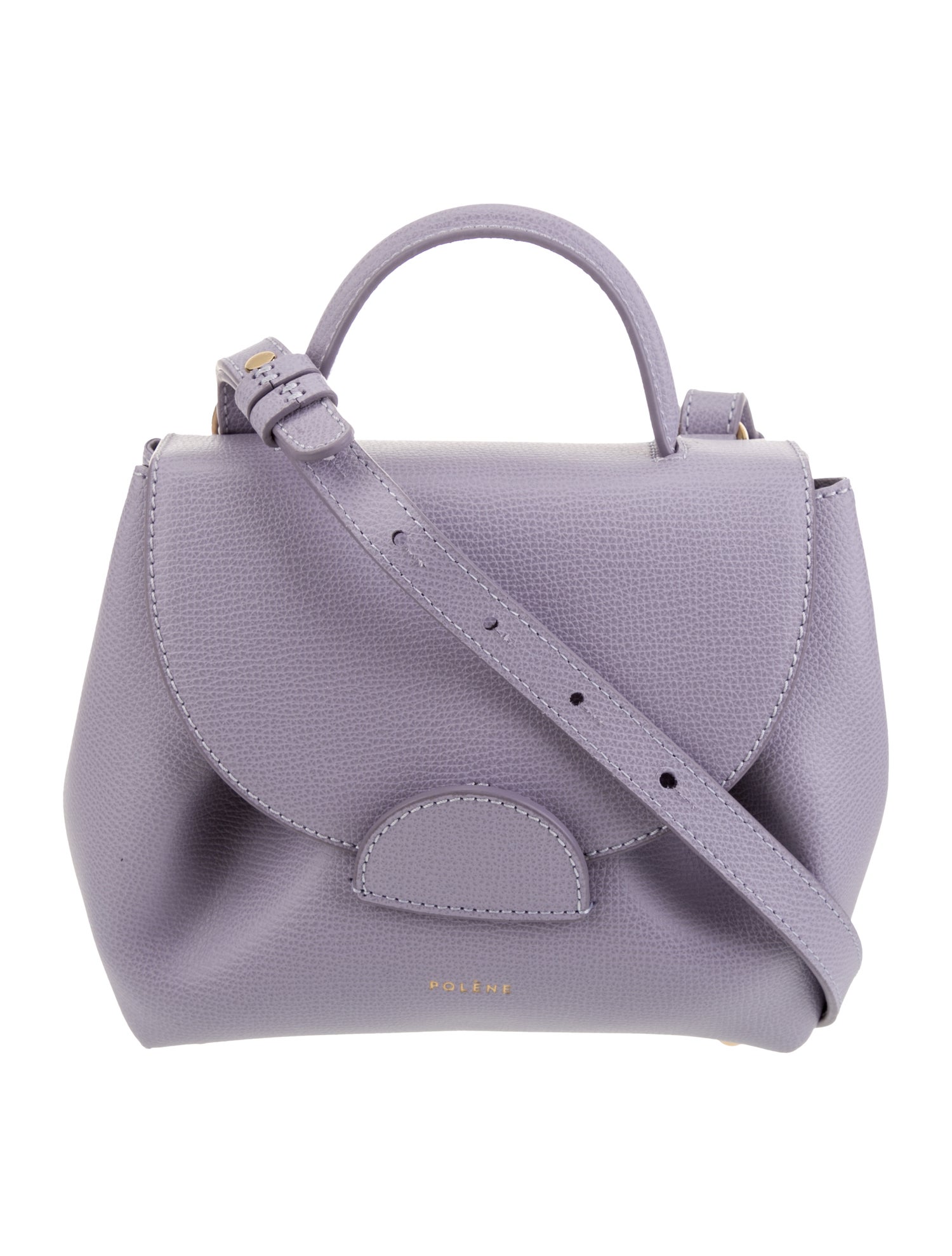 Polène Leather Crossbody Bag