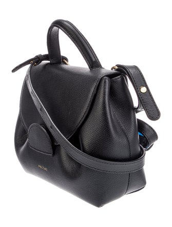 Polène Leather Messenger Bag